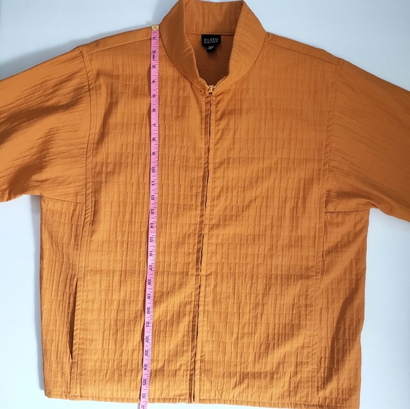Eileen Fisher Zip Jacket Size Large - Picture 8 of 8